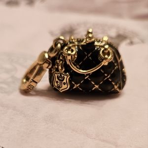 Juicy Couture Quilted Bowler Bag Charm